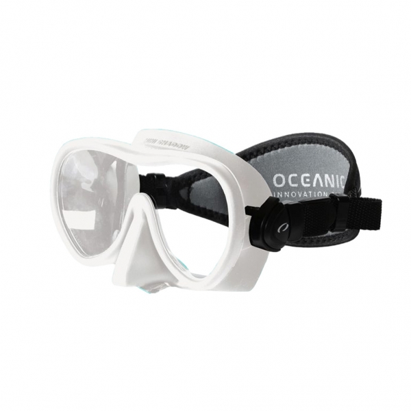 | Tauchermaske Masken Oceanic Ausrüstung Shadow inkl. - Mini ABC Neoprenband |