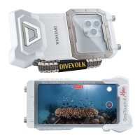 Divevolk - SeaTouch 4 MAX Smartphonegehäuse - Weiss